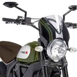 Ζελατίνα Puig Retrovision Ducati Scrambler διάφανη