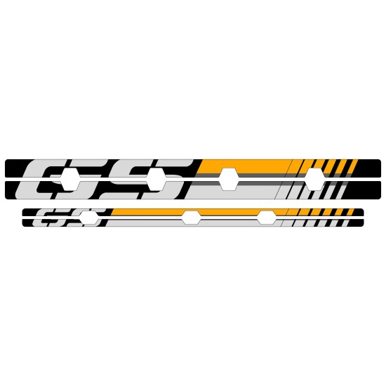 Ταινία τροχών Puig με λογότυπο "GS" BMW R 1250 GS χρυσή