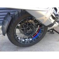 Ταινίες τροχών Puig με λογότυπο "GS" BMW R 1200 GS Adv. LC 14- μαύρες