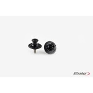 Αναμονές βάσεων πίσω σταντ (bobbins) Puig Pro Triumph Tiger Sport 660 μαύρο