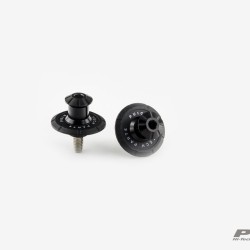 Αναμονές βάσεων πίσω σταντ (bobbins) Puig Pro Triumph Tiger Sport 660 μαύρο