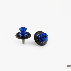 Αναμονές βάσεων πίσω σταντ (bobbins) Puig Pro Triumph Tiger Sport 660 μπλε