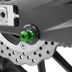 Αναμονές βάσεων πίσω σταντ (bobbins) Puig Pro Triumph Tiger Sport 660 πράσινο