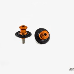 Αναμονές βάσεων πίσω σταντ (bobbins) Puig Pro Triumph Tiger Sport 660 πορτοκαλί