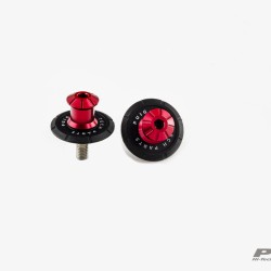 Αναμονές βάσεων πίσω σταντ (bobbins) Puig Pro Triumph Tiger Sport 660 κόκκινο