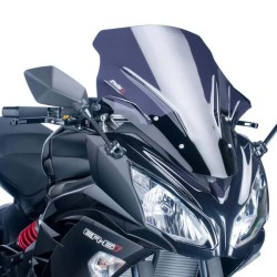 Ζελατίνα Puig Touring Kawasaki ER-6F 12- σκούρο φιμέ