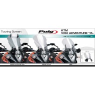 Ζελατίνα Puig Touring KTM 1090 Adventure/R ελαφρώς φιμέ