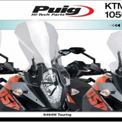 Ζελατίνα Puig Touring KTM 1090 Adventure/R σκούρο φιμέ