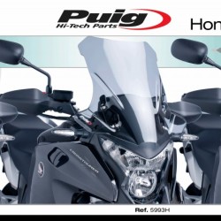 Ζελατίνα Puig Touring Honda VFR 1200 Crosstourer -15 διάφανη