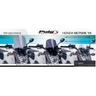 Ζελατίνα Puig Touring Honda NC 700-750 S σκούρο φιμέ