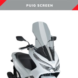 Ζελατίνα Puig V-Tech Touring Honda PCX 125-150 18-20 σκούρο φιμέ