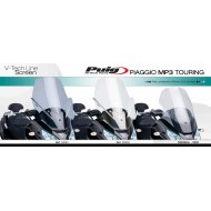 Ζελατίνα Puig V-Tech Touring Piaggio MP3 Touring / LT 300-400 ελαφρώς φιμέ