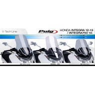 Ζελατίνα Puig V-Tech Sport Honda Integra 700-750 12- σκούρο φιμέ