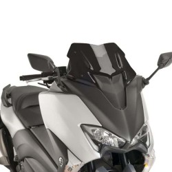 Ζελατίνα Puig V-Tech Sport Yamaha T-MAX 530 17- μαύρη