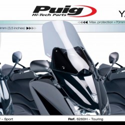 Ζελατίνα Puig V-Tech Touring Yamaha T-MAX 530 -16 σκούρο φιμέ