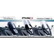 Ζελατίνα Puig V-Tech Sport Yamaha T-MAX 530 -16 διάφανη