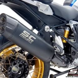 Τελικό εξάτμισης SC-Project Adventure BMW R 1250 GS/Adv. -20 μαύρο ματ-carbon