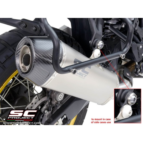Τελικό εξάτμισης SC-Project X-Plorer II Yamaha Tenere 700 21- τιτάνιο-carbon Τελικό εξάτμισης SC-Project X-Plorer II Yamaha Tenere 700 21- τιτάνιο-carbon