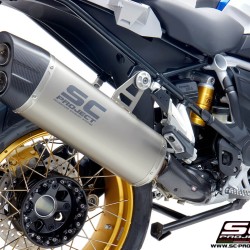 Τελικό εξάτμισης SC-Project Adventure BMW R 1250 GS/Adv. 20- τιτάνιο-carbon