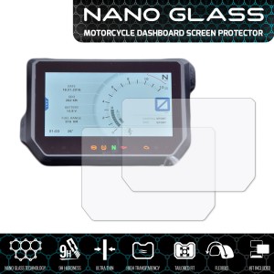Nano glass για προστασία TFT οθόνης KTM 1290 Super Adventure S/R -20 (σετ 2 ultra clear)