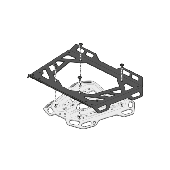 Βάση topcase SW-Motech ADVENTURE-RACK Yamaha Tracer 9/GT/GT+ 25- μαύρη Βάση topcase SW-Motech ADVENTURE-RACK Yamaha Tracer 9/GT/GT+ 25- μαύρη