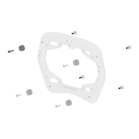 Σετ πλαϊνών βαλιτσών SW-Motech AERO και βάσεων PRO Yamaha Tracer 9/GT/GT+ 25-