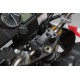 Βάση GPS SW-Motech Quick-Lock στην τιμονόπλακα Suzuki DL 650 V-Strom 17-