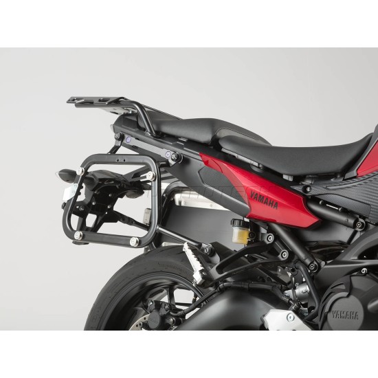 Σετ βάσεων και βαλιτσών SW-Motech TRAX ADV 37 lt. Yamaha MT-09 Tracer μαύρο