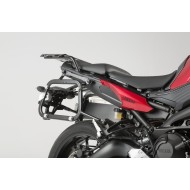 Σετ βάσεων και βαλιτσών SW-Motech TRAX ADV 37 lt. Yamaha MT-09 Tracer ασημί