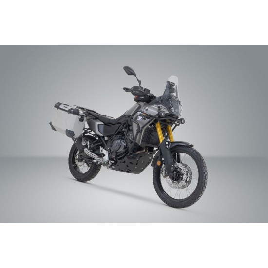 Σετ βάσεων και βαλιτσών SW-Motech TRAX ADV Yamaha Tenere 700 ασημί