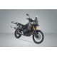 Σετ βάσεων και βαλιτσών SW-Motech TRAX ADV Yamaha Tenere 700 ασημί