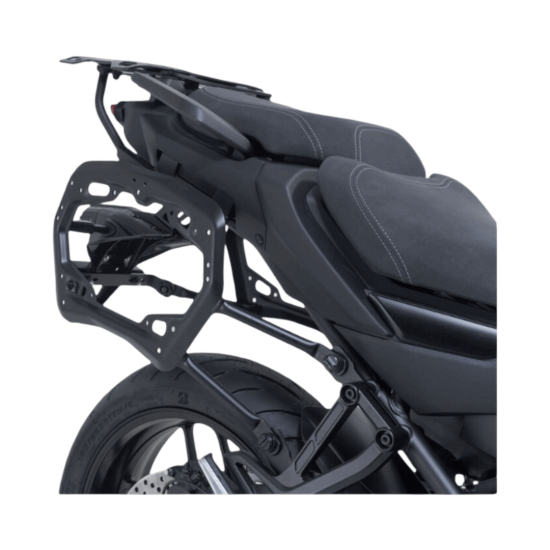 Σετ βάσεων και βαλιτσών SW-Motech TRAX ADV 37/37 lt. Yamaha Tracer 9/GT/GT+ 25- ασημί