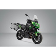 Σετ βάσεων και βαλιτσών SW-Motech TRAX ADV 45/45 lt. Kawasaki Versys 650 15- ασημί