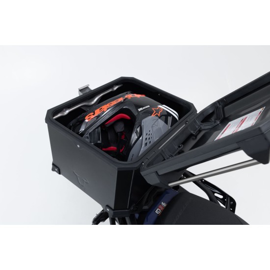 Σετ βάσης και βαλίτσας topcase SW-Motech TRAX ADV CFMoto 800MT-X μαύρο