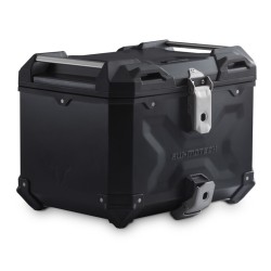 Σετ βάσης και βαλίτσας topcase SW-Motech TRAX ADV Suzuki V-Strom 800/DE μαύρη