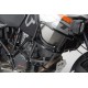Άνω προστατευτικά κάγκελα SW-Motech για ΟΕΜ κάγκελα KTM 1050 Adventure μαύρα