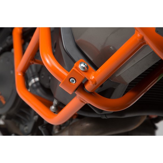 Άνω προστατευτικά κάγκελα SW-Motech για ΟΕΜ κάγκελα KTM 1090 Adventure/R πορτοκαλί