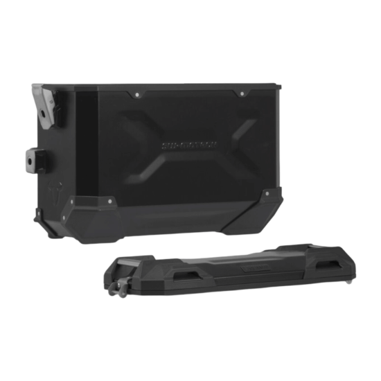 Σετ βάσεων και βαλιτσών SW-Motech TRAX ADV 45/45 lt. Yamaha Tracer 9/GT/GT+ 25- μαύρο