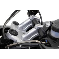 Αποστάτες τιμονιού SW-Motech Barback πάνω & πίσω BMW R 1200 GS 08-12 ασημί