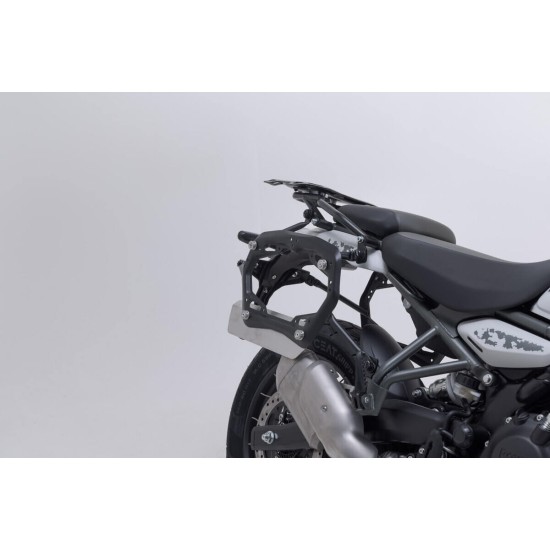 Σετ βάσεων και βαλιτσών SW-Motech TRAX ADV 45 lt. Royal Enfield Himalayan 450 ασημί