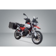 Σετ βάσεων και βαλιτσών SW-Motech TRAX ADV Moto Guzzi V85 TT 24- μαύρο