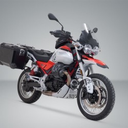 Σετ βάσεων και βαλιτσών SW-Motech TRAX ADV Moto Guzzi V85 TT 24- μαύρο