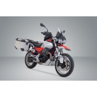 Σετ βάσεων και βαλιτσών SW-Motech TRAX ADV Moto Guzzi V85 TT 24- ασημί