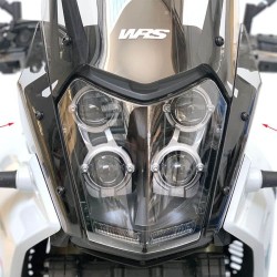 Πλαϊνά βοηθήματα αέρα WRS Yamaha Tenere 700 ελαφρώς φιμέ -24
