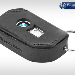 Δερμάτινη θήκη κλειδιού Wunderlich για μοντέλα BMW Keyless Ride μαύρη